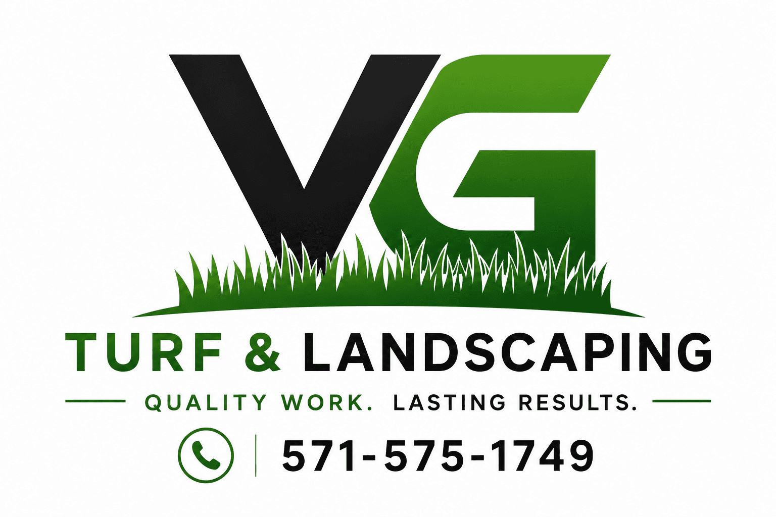 VG Turf & Landscaping full logo